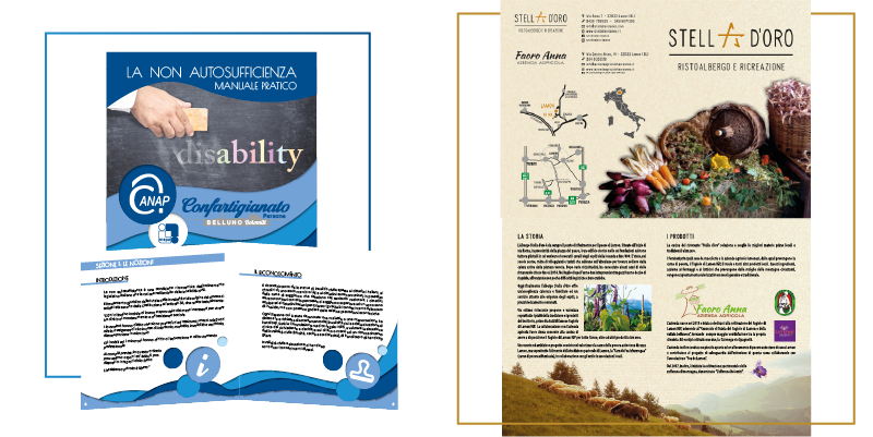 Brochure e Libretti - NPgraphics soluzioni web, grafica e cartografia