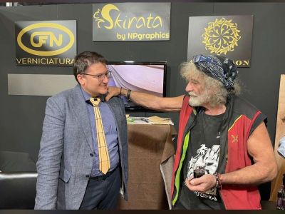 Skirata by NPgraphics con Mauro Corona